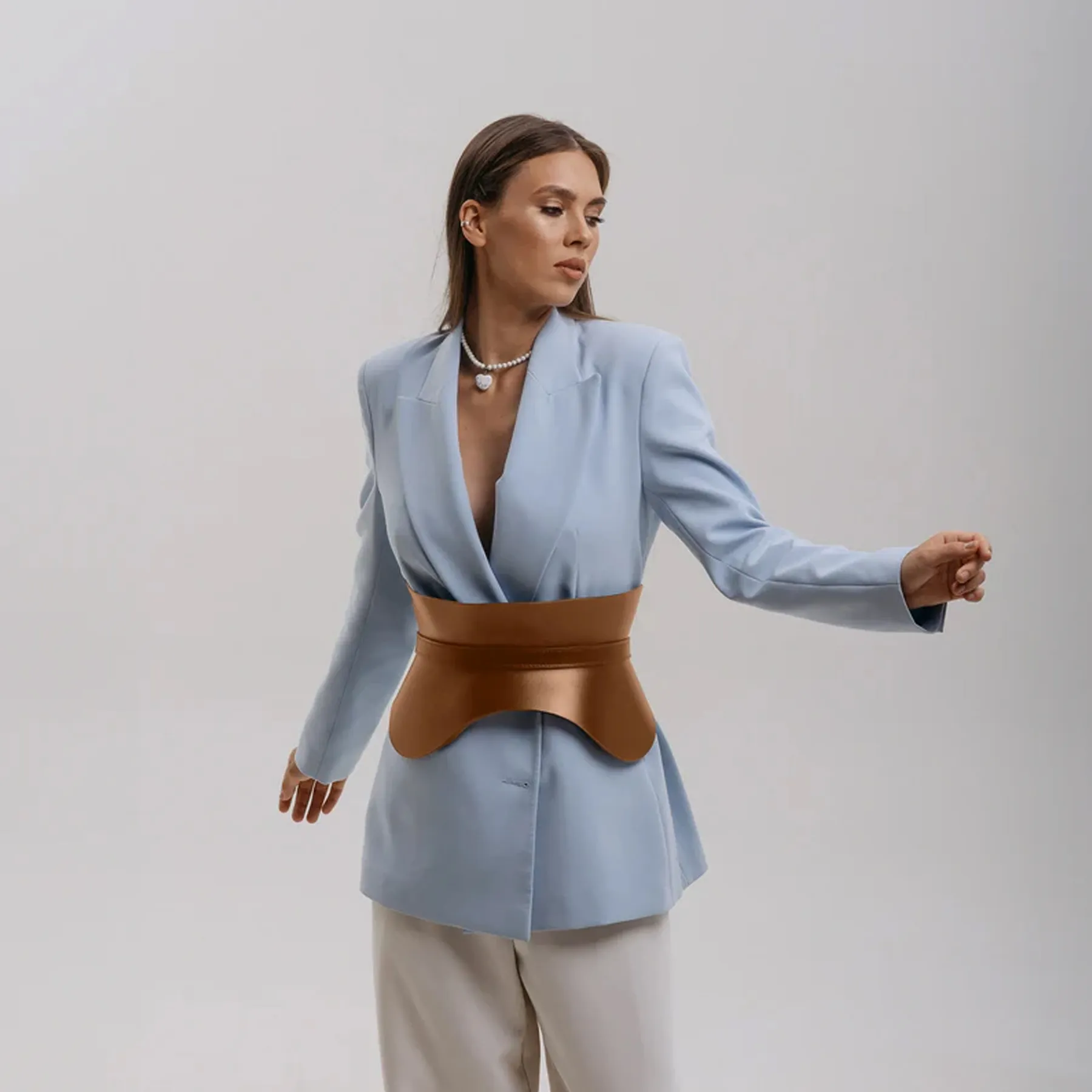 Basque Leather Belt 2 in 1 CYNTHARA - Image 9