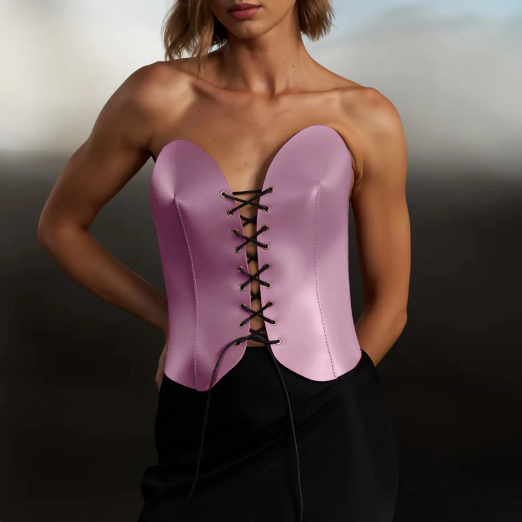 Leather Corset ALTEA - Image 8