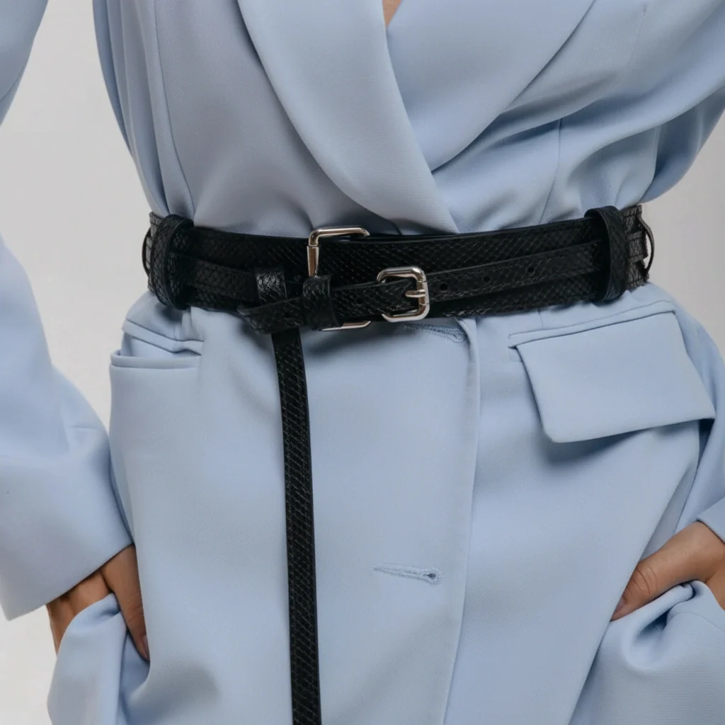 Designer Leather Belt BLOSSOM - Image 16