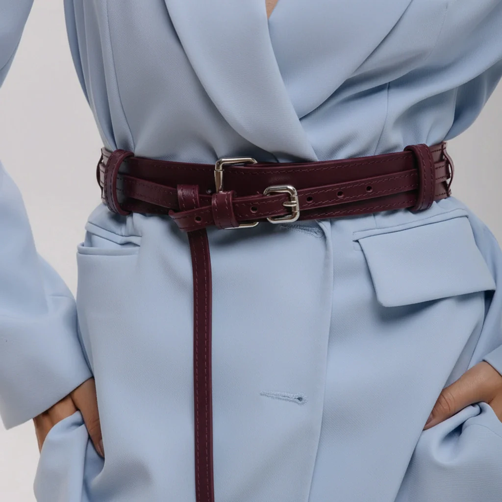 Designer Leather Belt BLOSSOM - Image 19