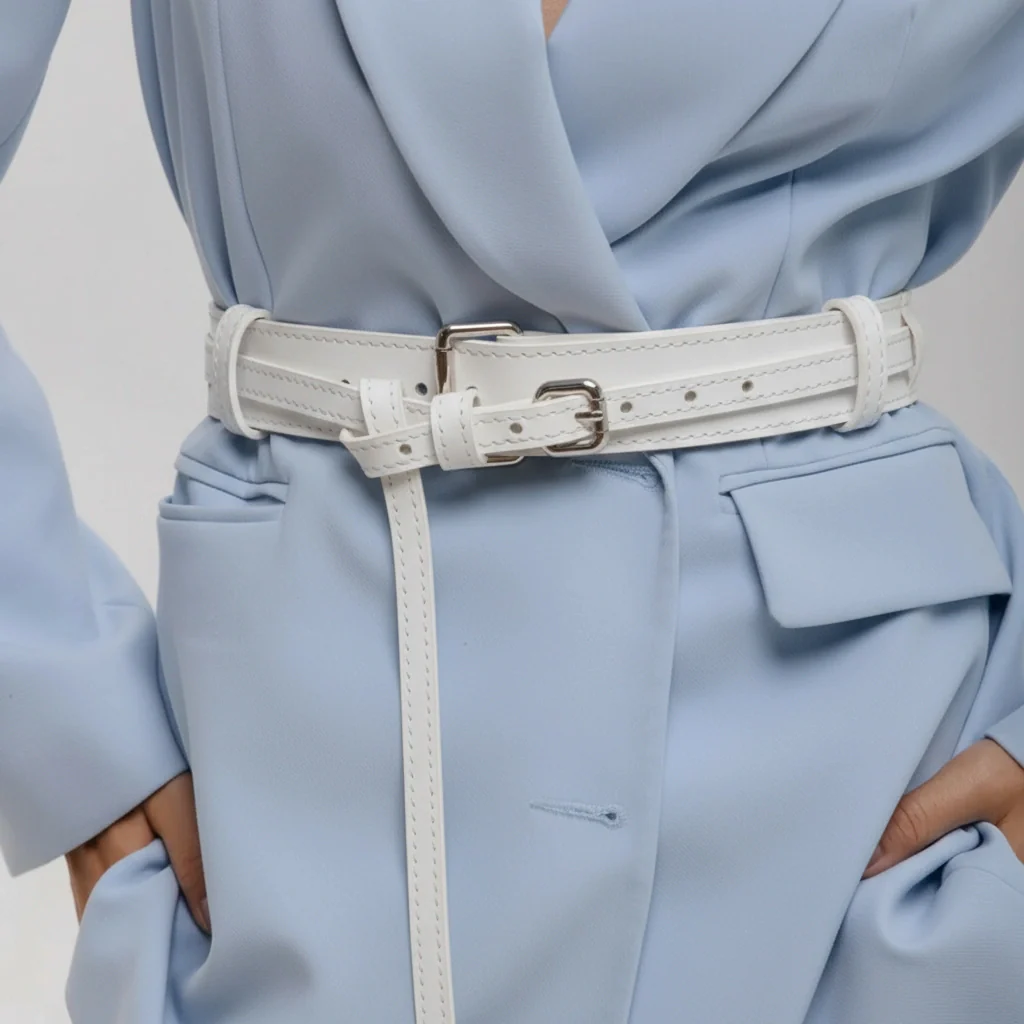 Designer Leather Belt BLOSSOM - Image 20