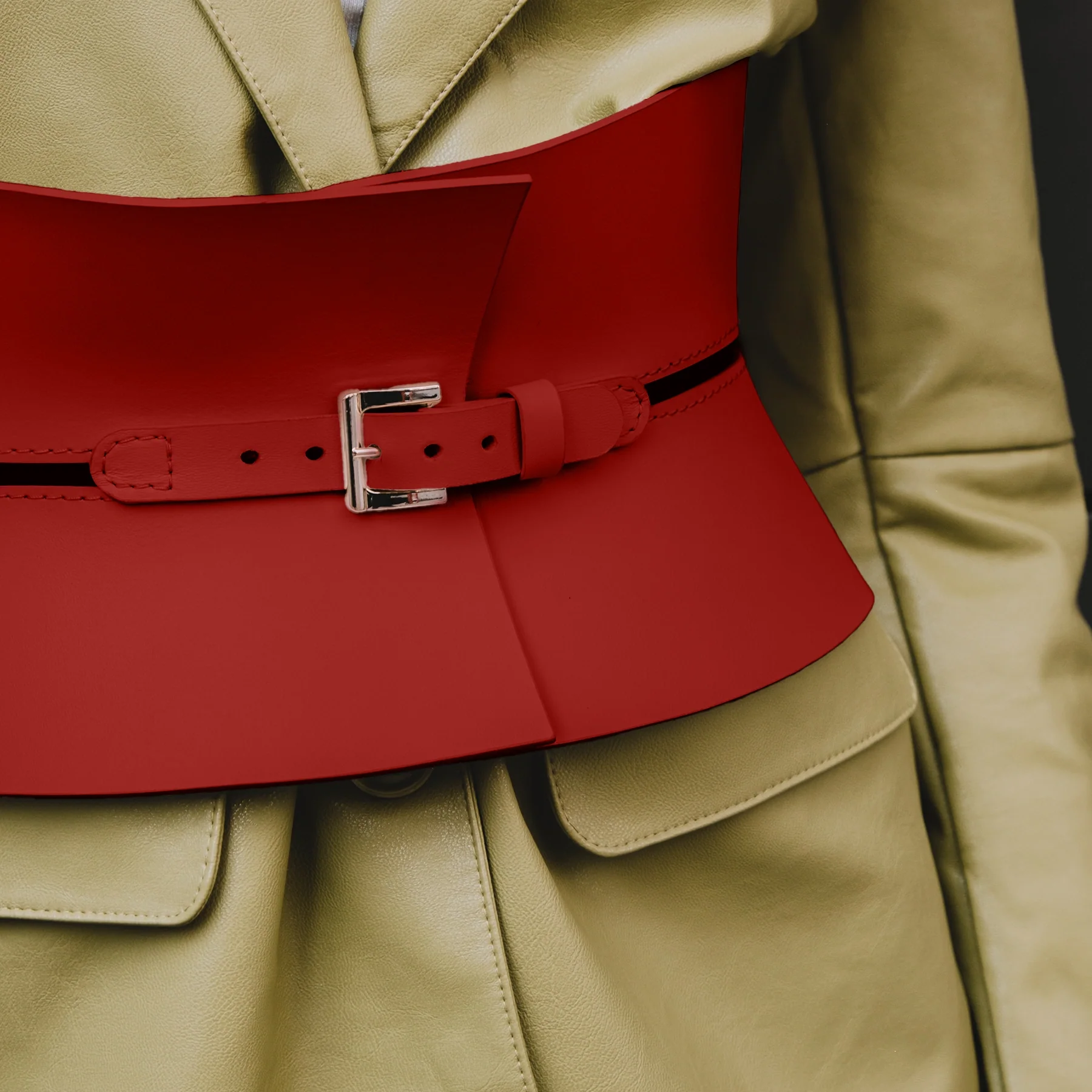 Leather Basque Belt PARIS - Image 12
