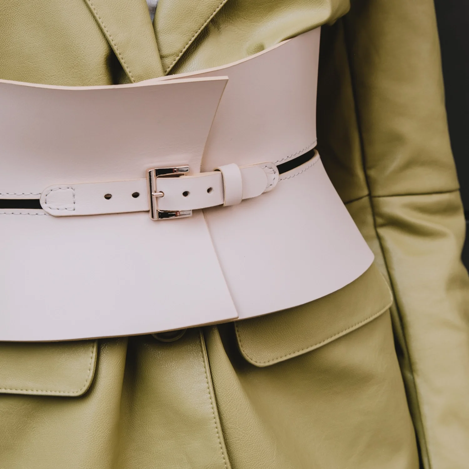 Leather Basque Belt PARIS - Image 3