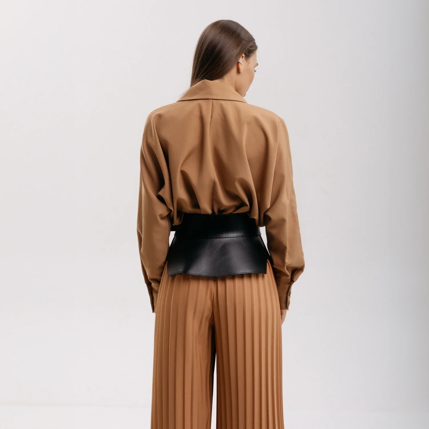 Leather Basque Belt Wing ELLE - Image 4