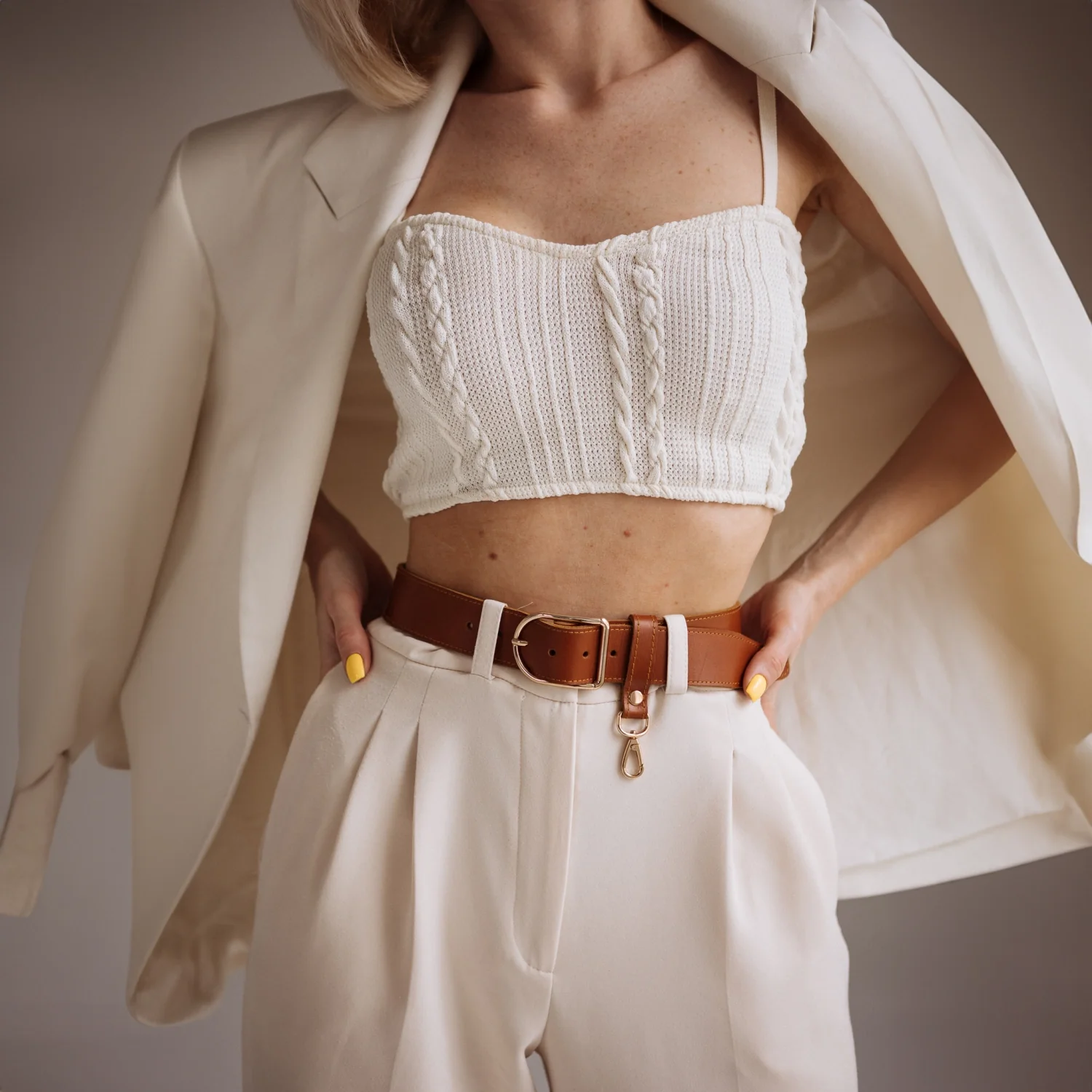 Leather Belt GRACE - Image 7