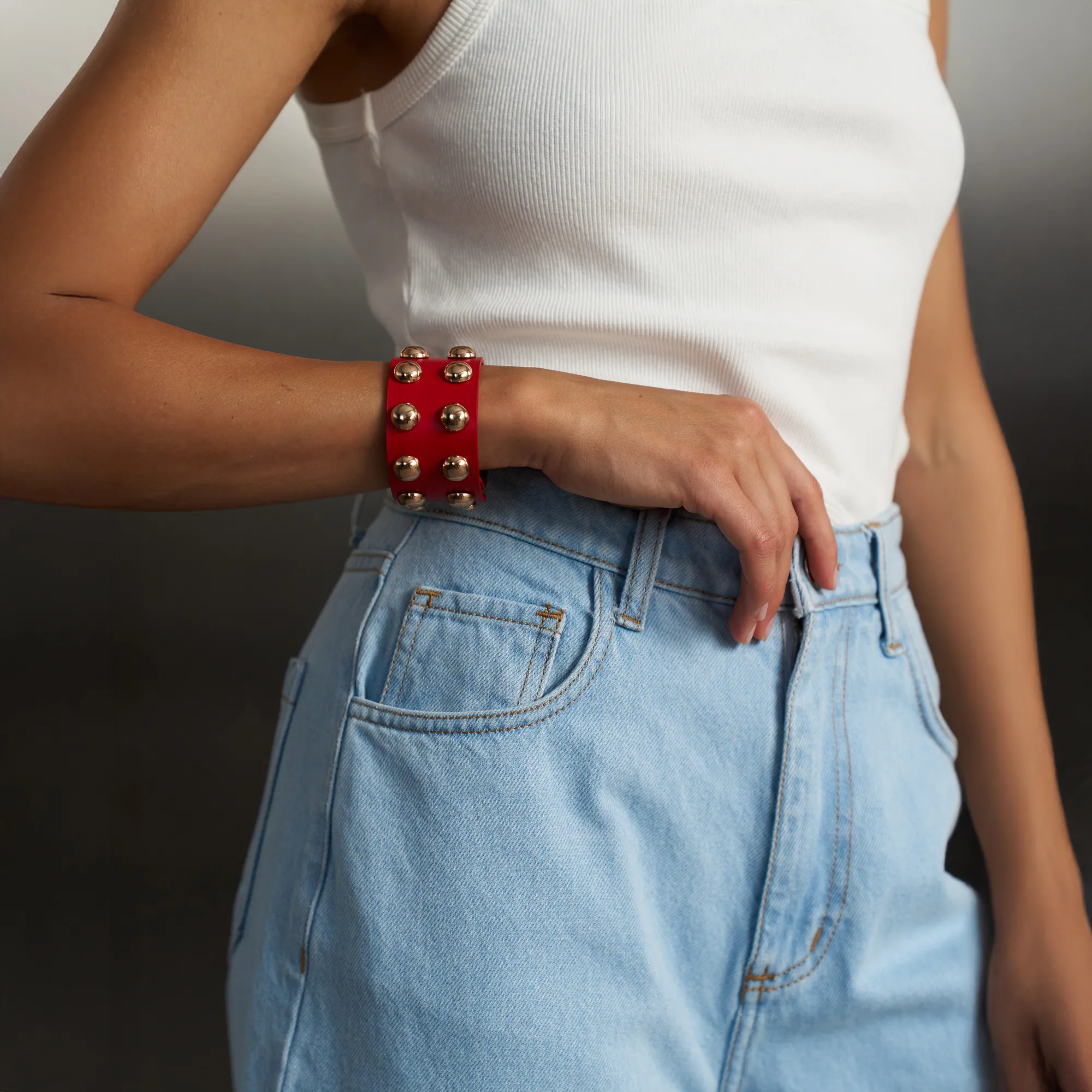 Leather Bracelet Neri - Image 2