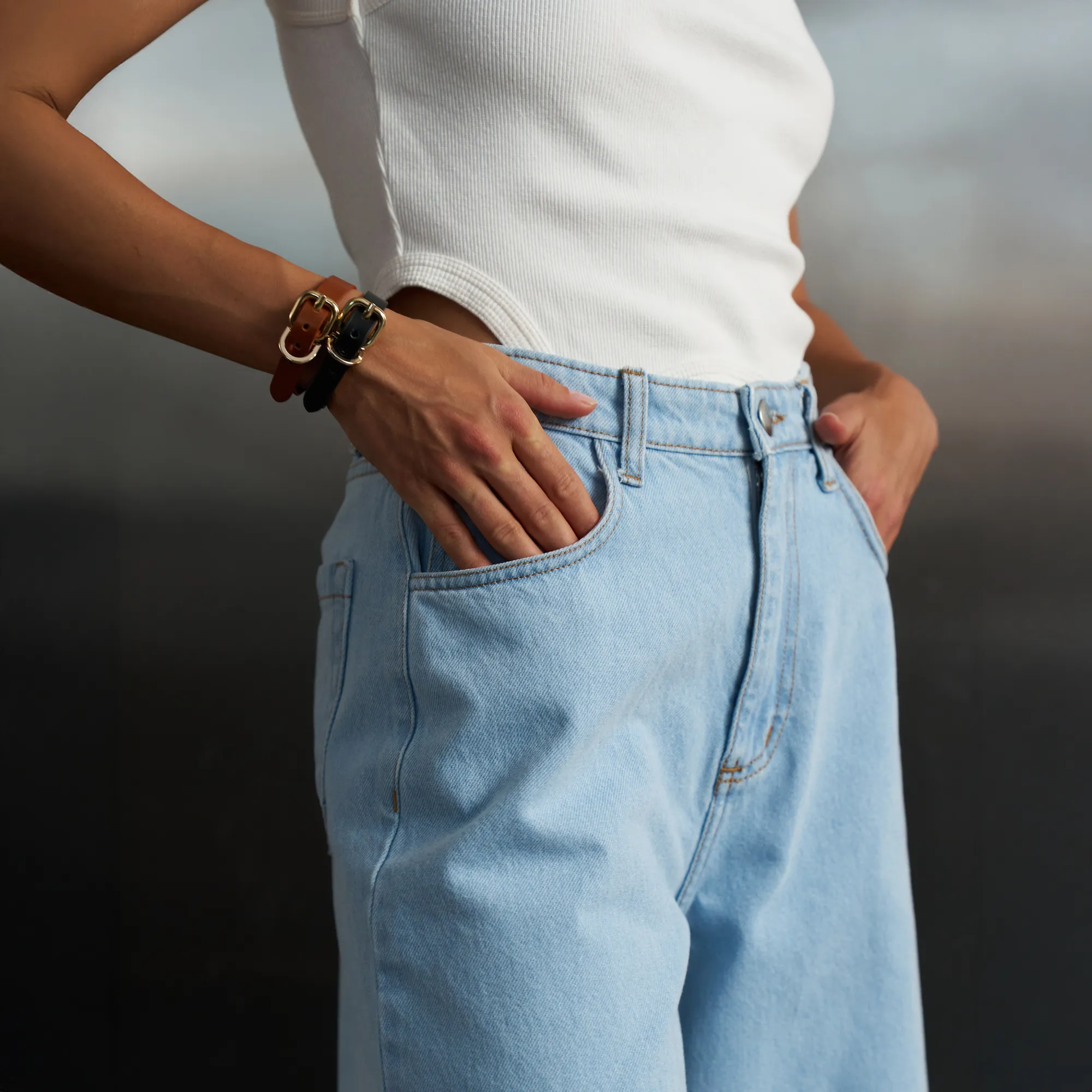 Leather Bracelet Twin - Image 3