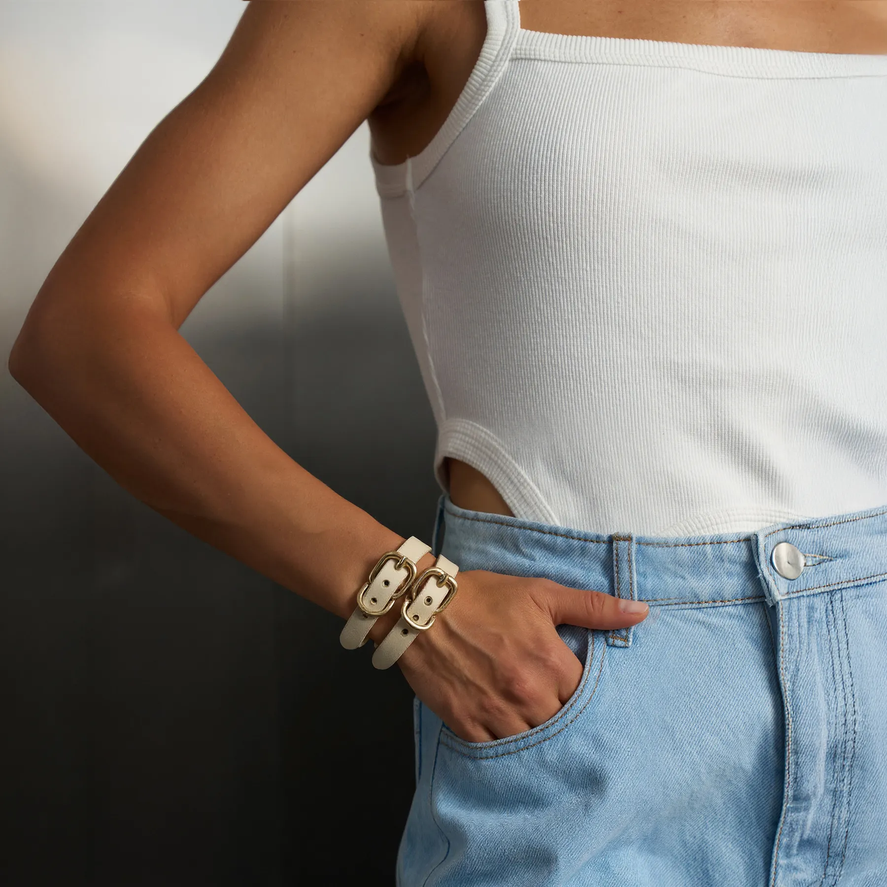 Leather Bracelet Twin - Image 5