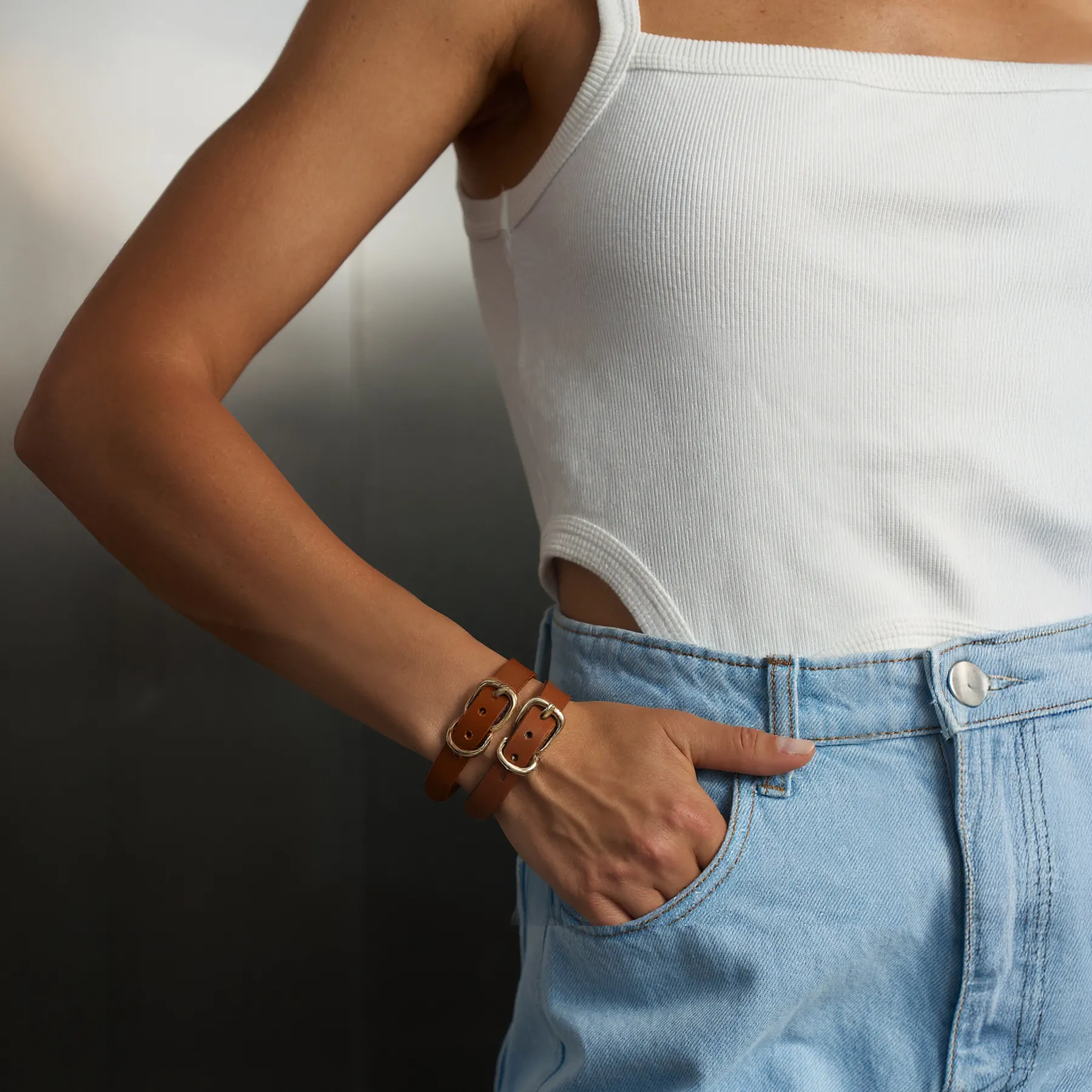Leather Bracelet Twin - Image 8