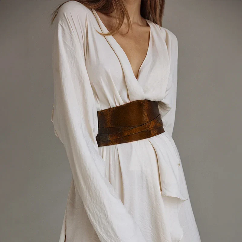 Leather Corset Belt TAILLE - Image 16