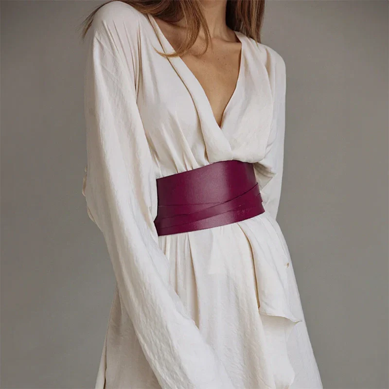 Leather Corset Belt TAILLE - Image 17