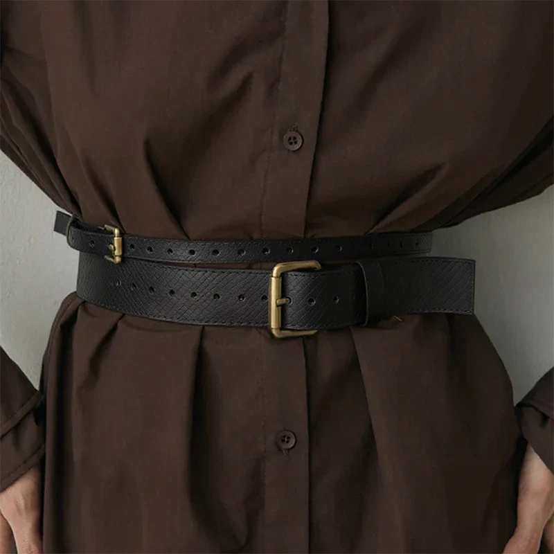 Leather Double Wrap Belt SERENA - Image 14