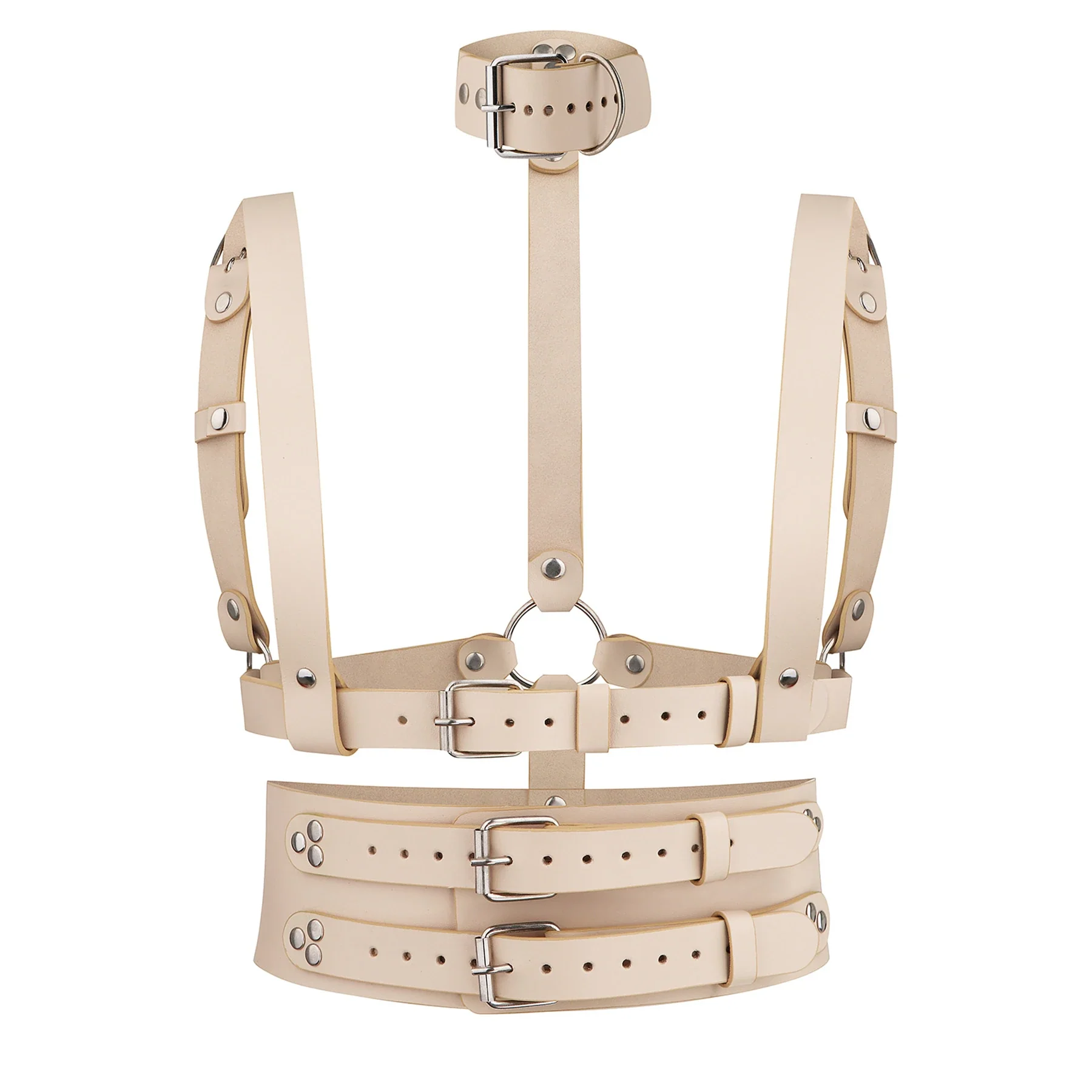 Leather Harness Corset HELIOS - Image 11