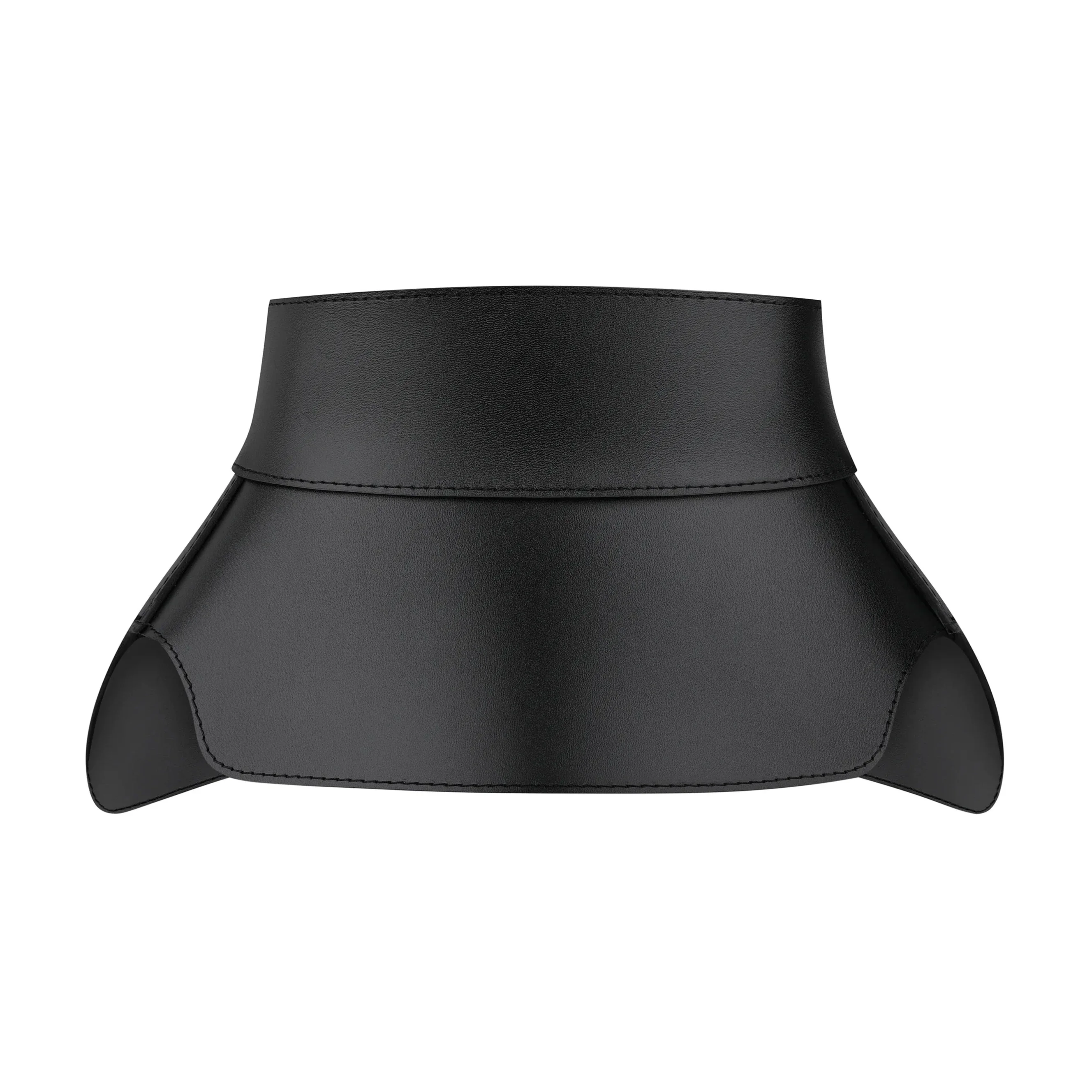 Leather Peplum Belt CELESTE - Image 14