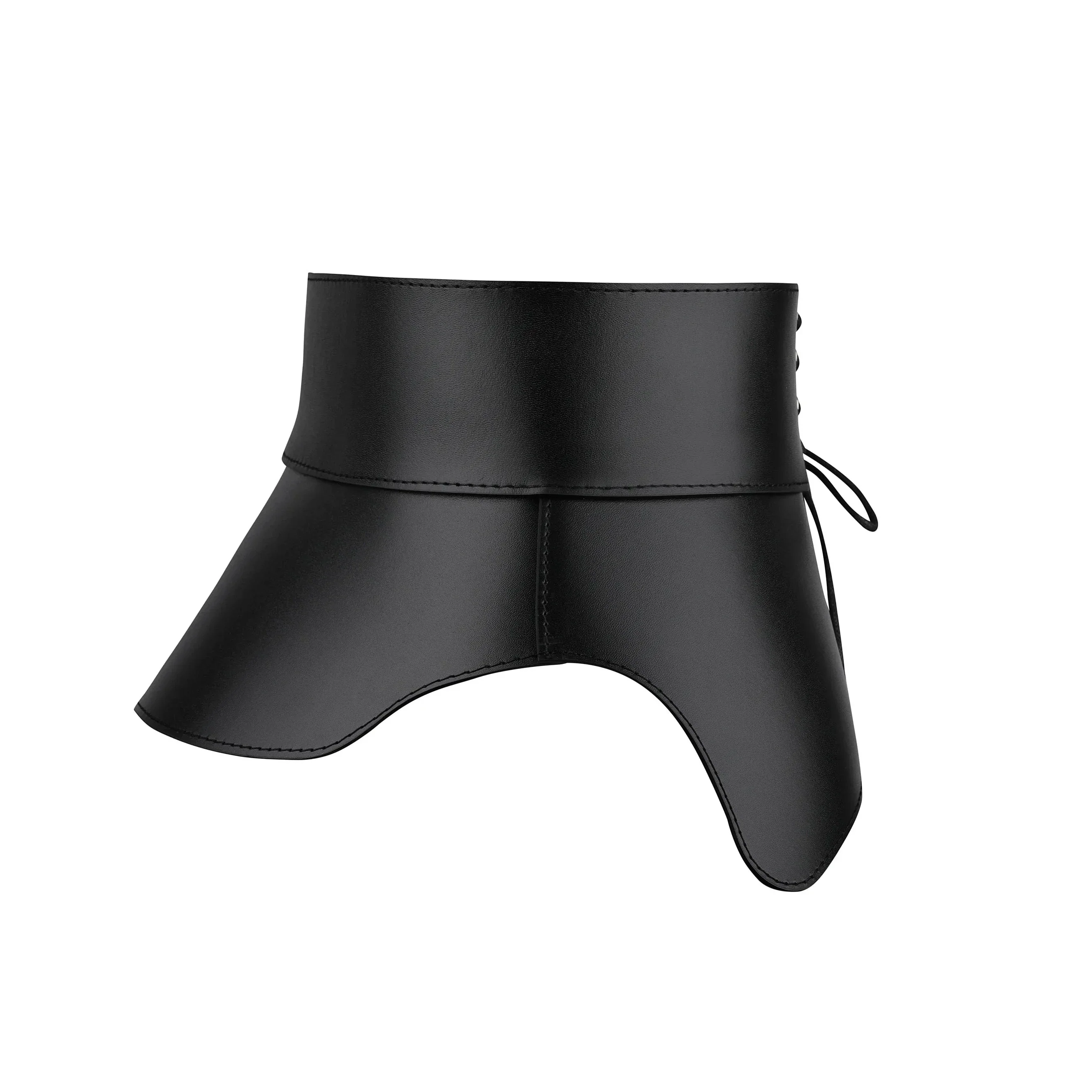 Leather Peplum Belt CELESTE - Image 15