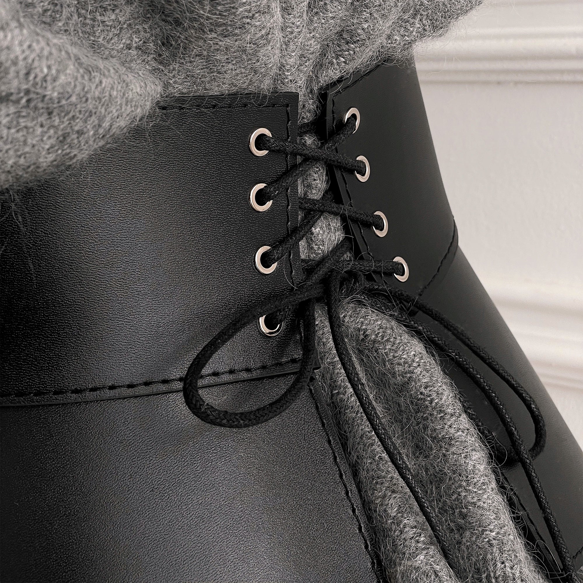 Leather Peplum Belt CELESTE - Image 8