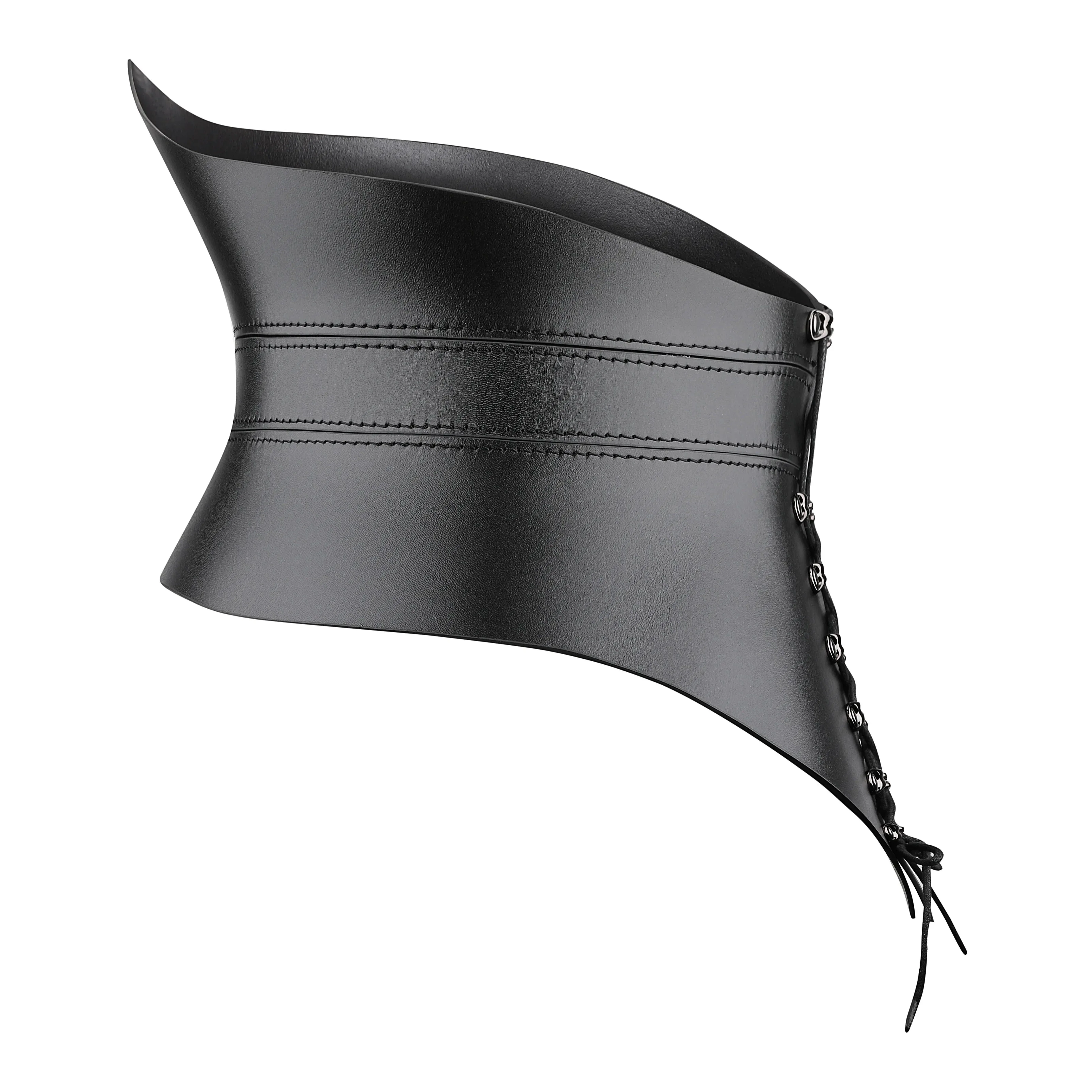 Leather Peplum Belt SELENE - Image 10