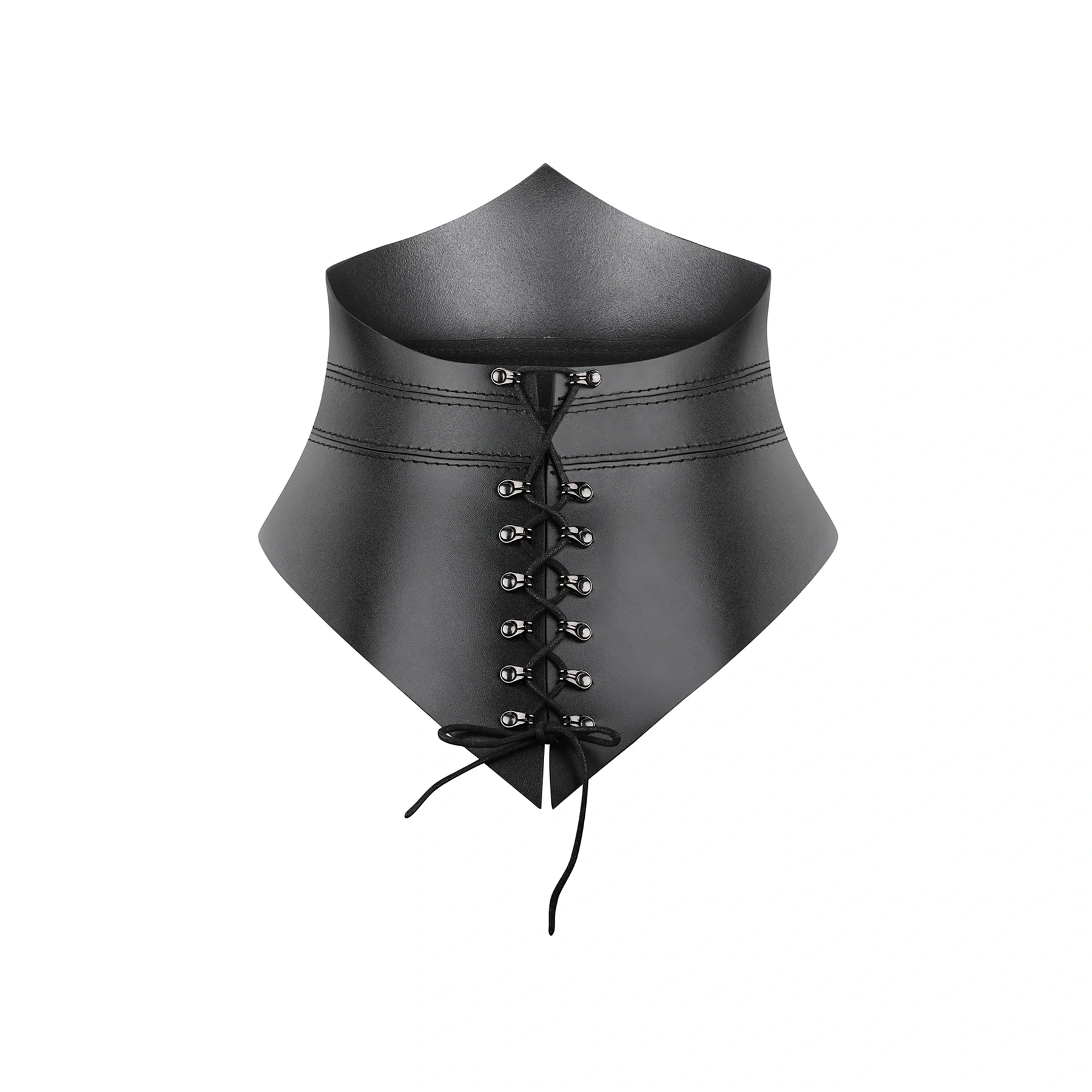 Leather Peplum Belt SELENE - Image 9