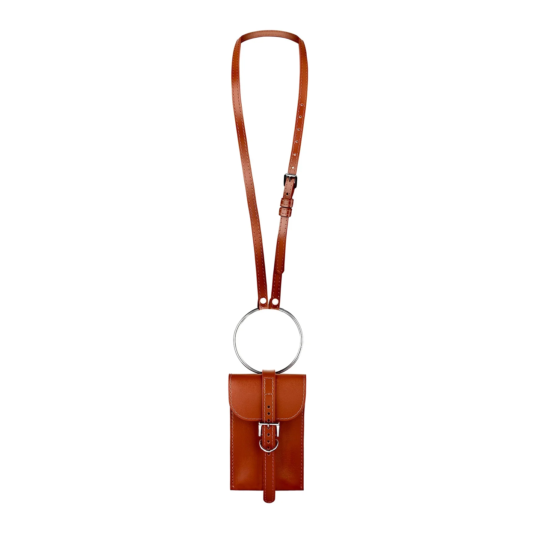 Leather Ring Sling Bag ALTA - Image 14