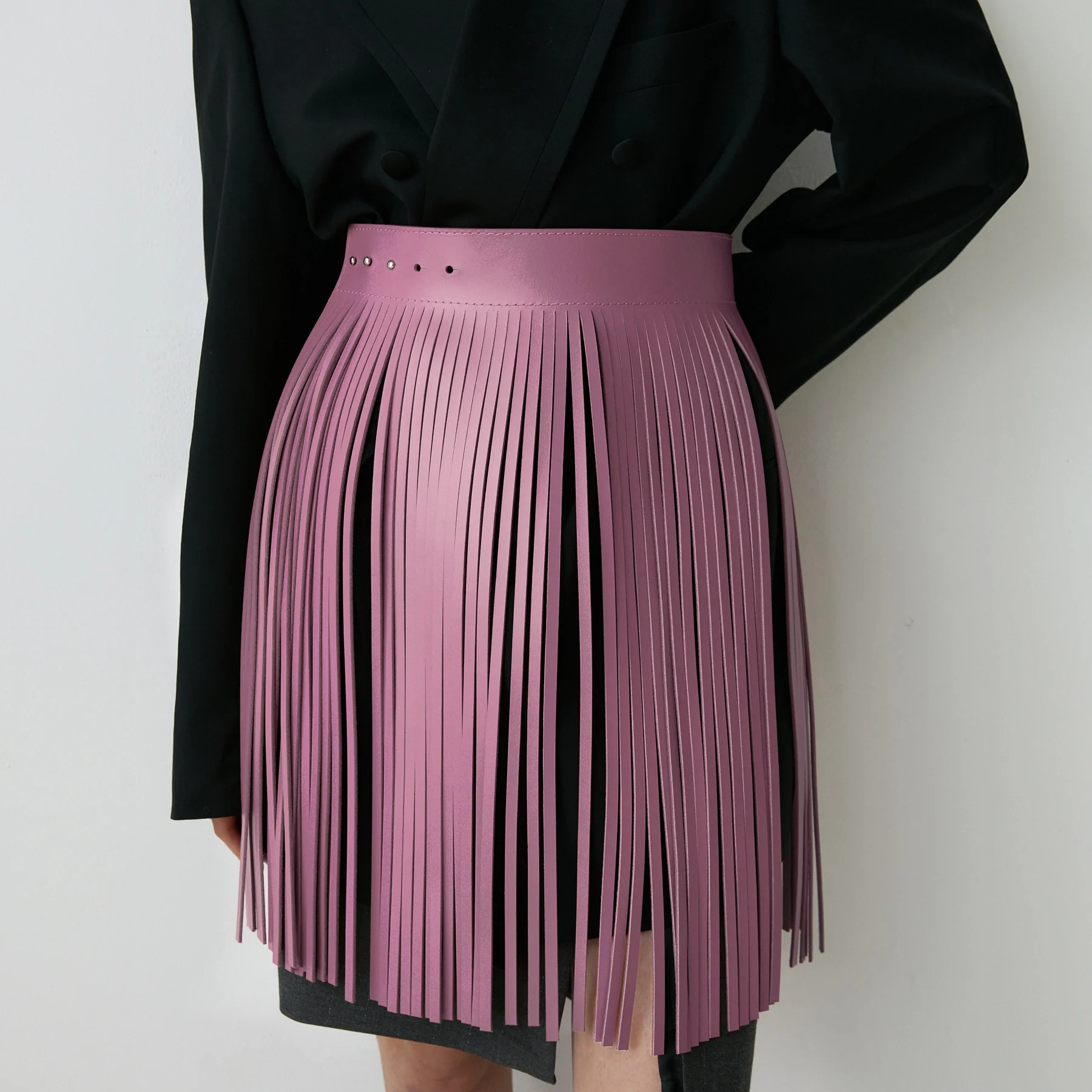 Leather Short Skirt FENDY - Image 3