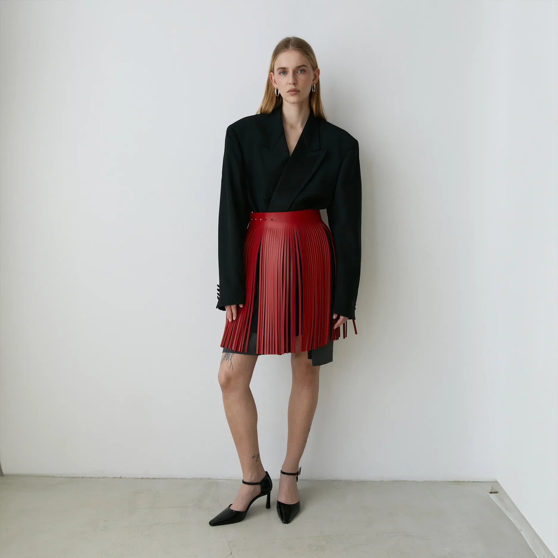 Leather Short Skirt FENDY - Image 4