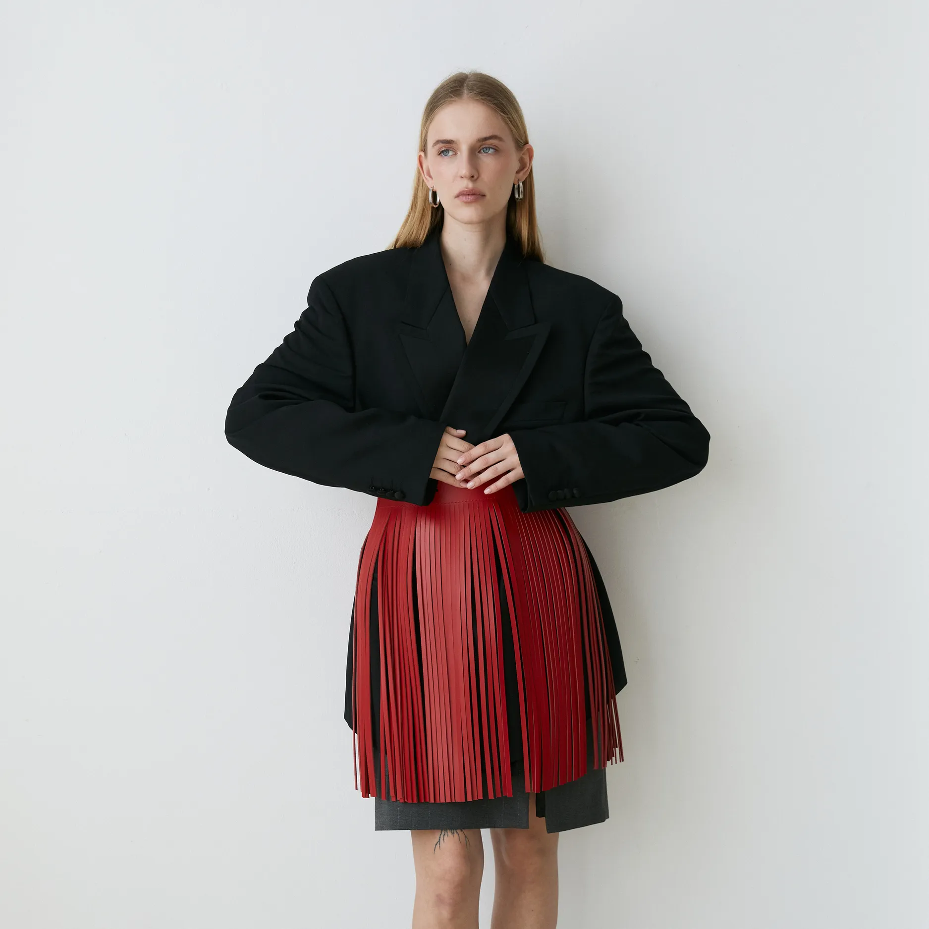 Leather Short Skirt FENDY - Image 8