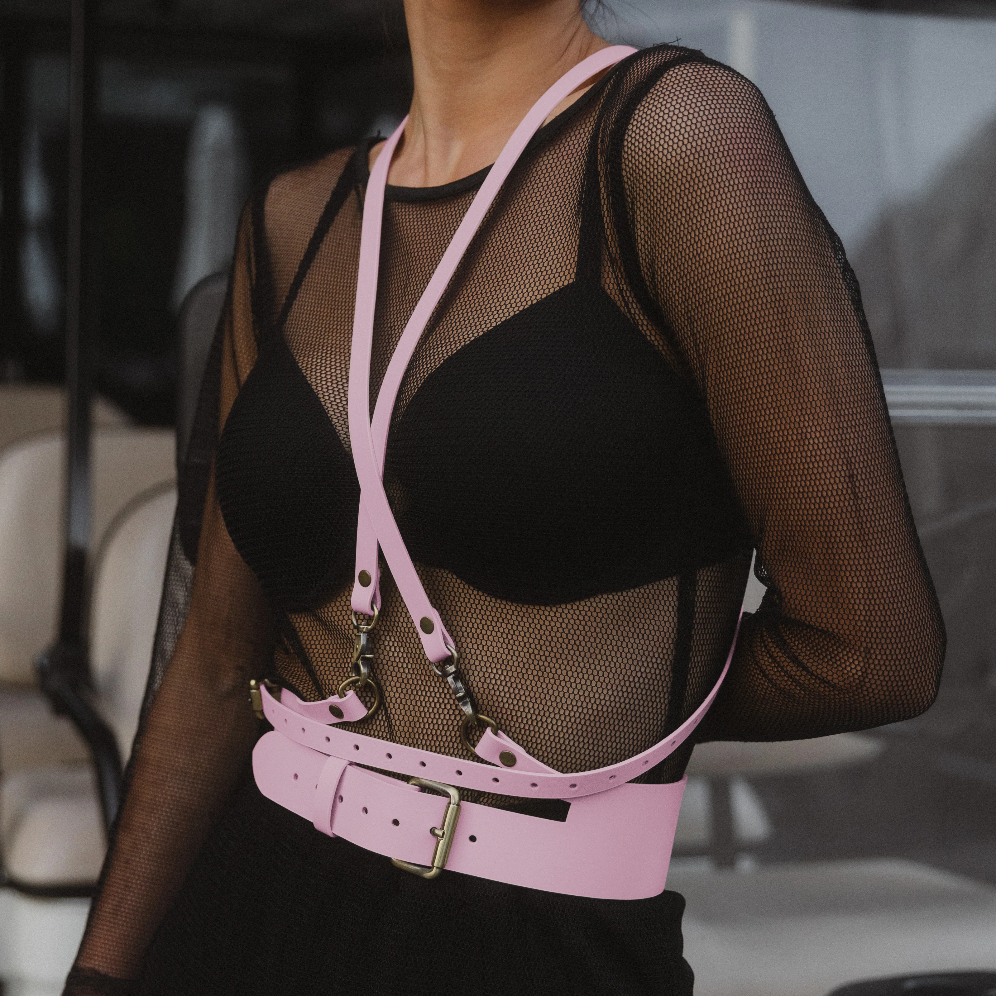 Leather Transformer Harness Belt AVE - Image 16