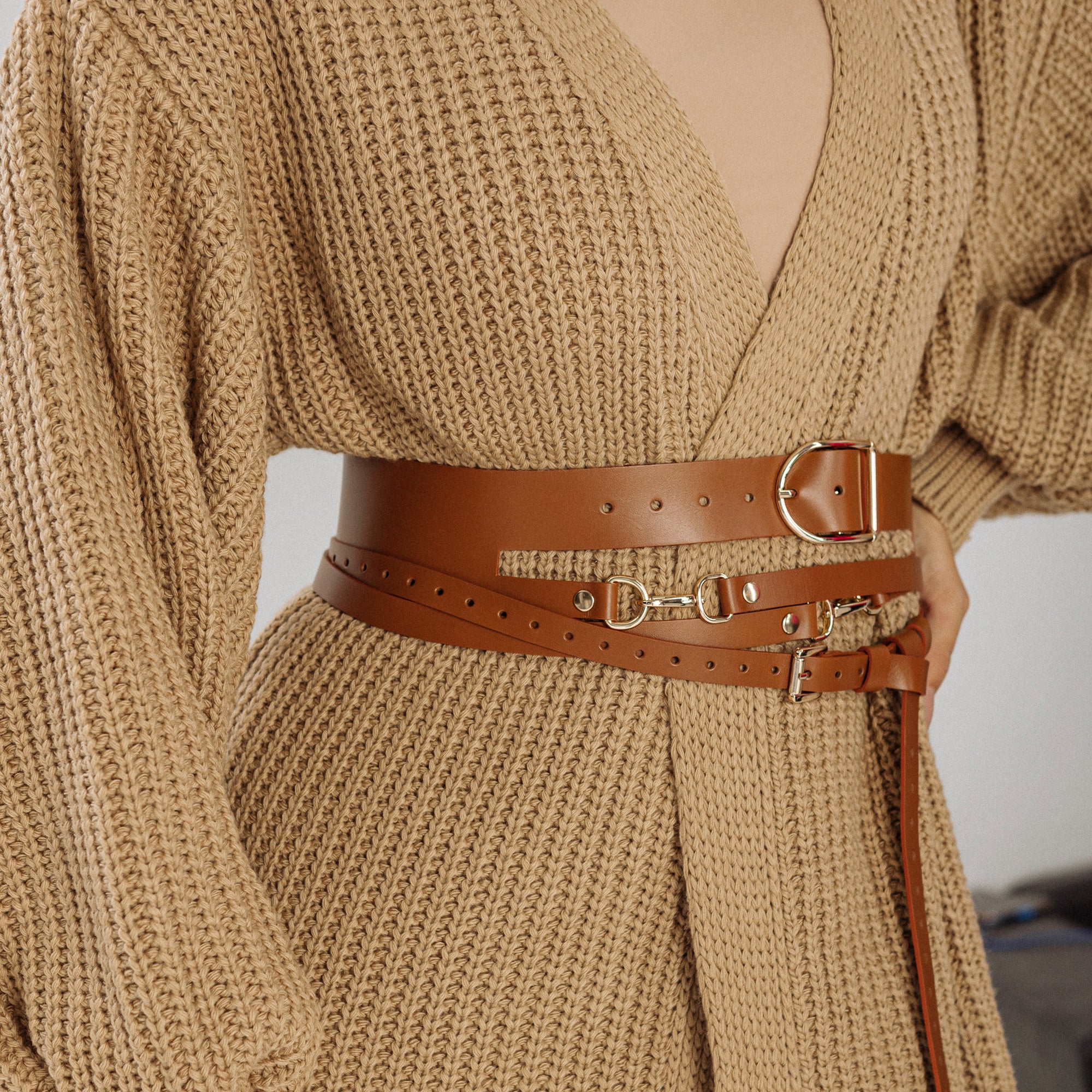 Leather Transformer Harness Belt AVE - Image 7