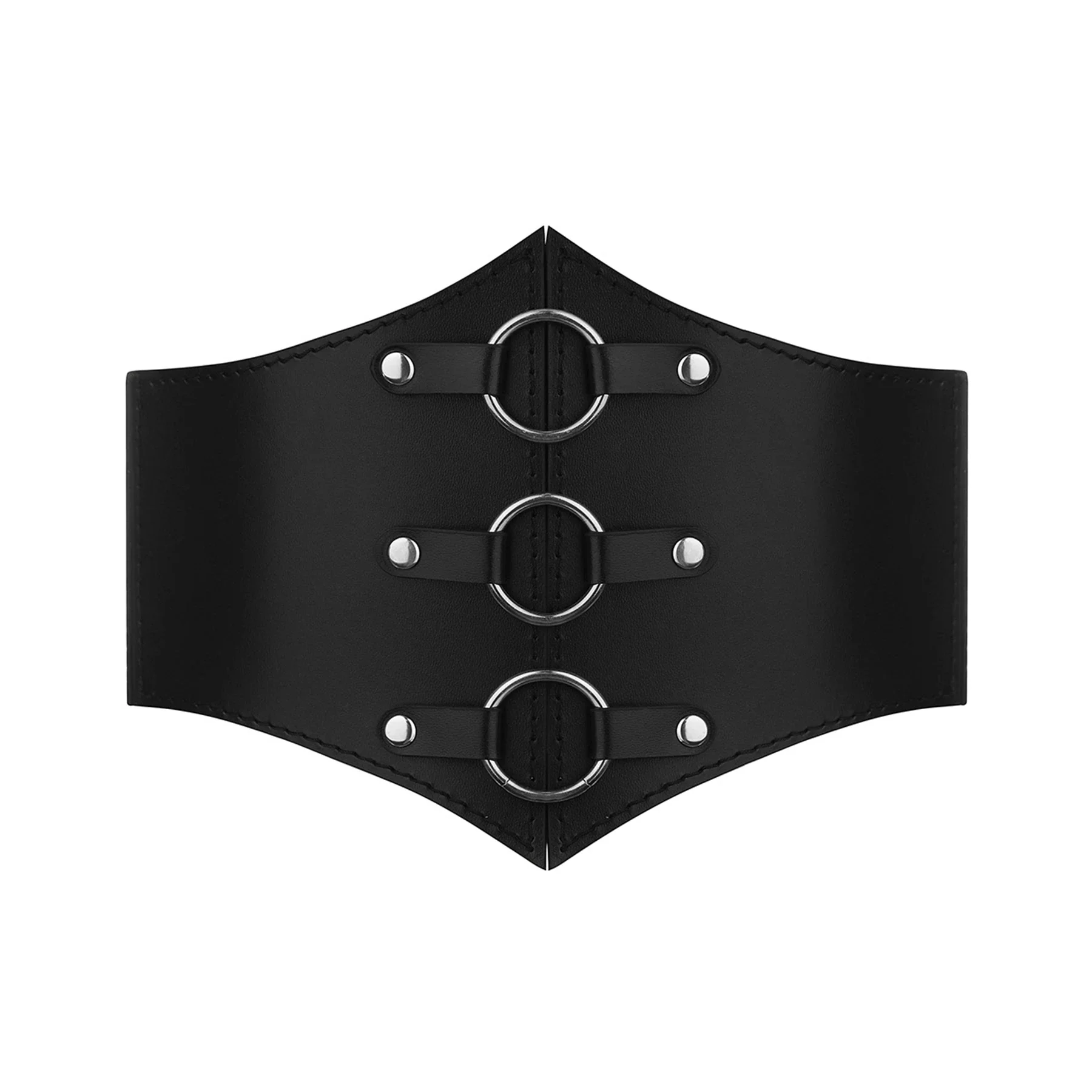 Leather Underbust Corset Rings of SATURN - Image 10