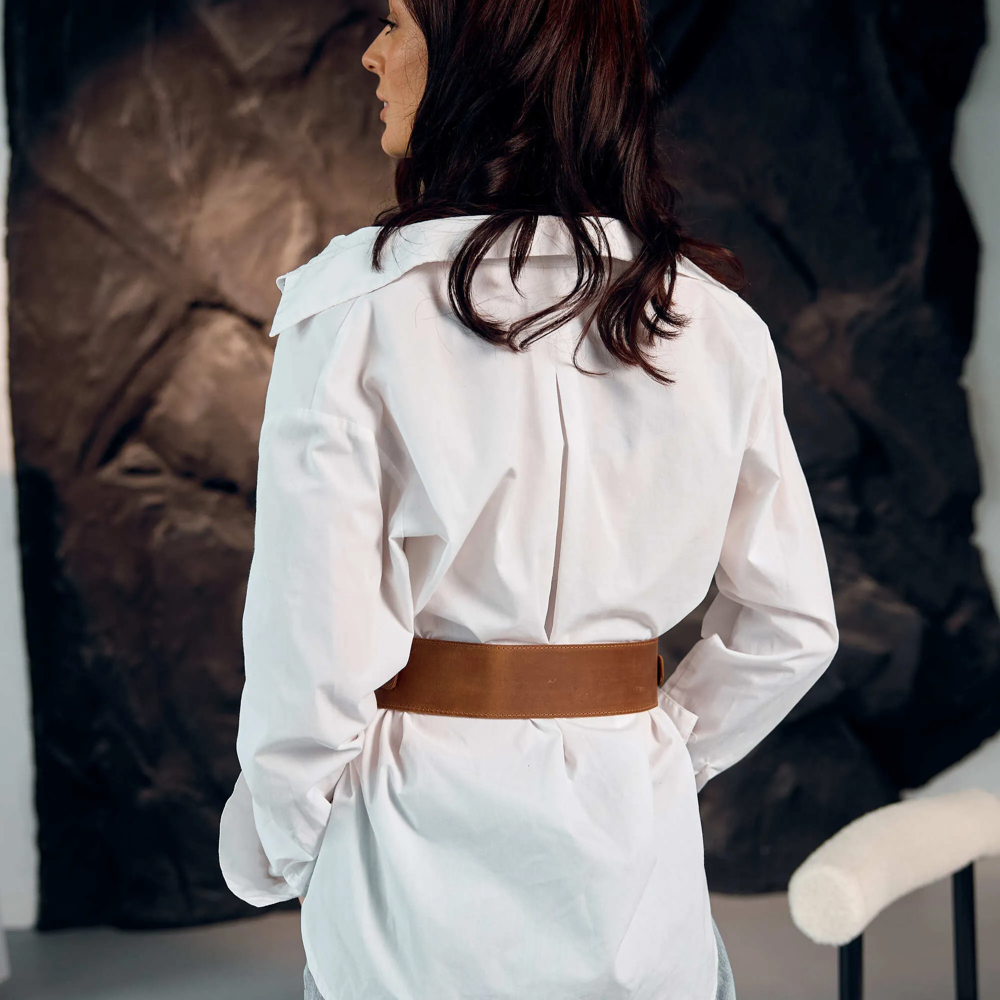 Leather Waist Belt Aurel - Image 6