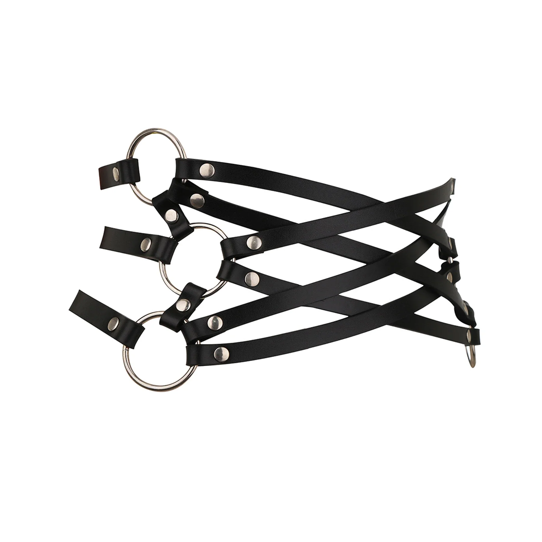 Leather Waist Cage Belt ELARA - Image 10