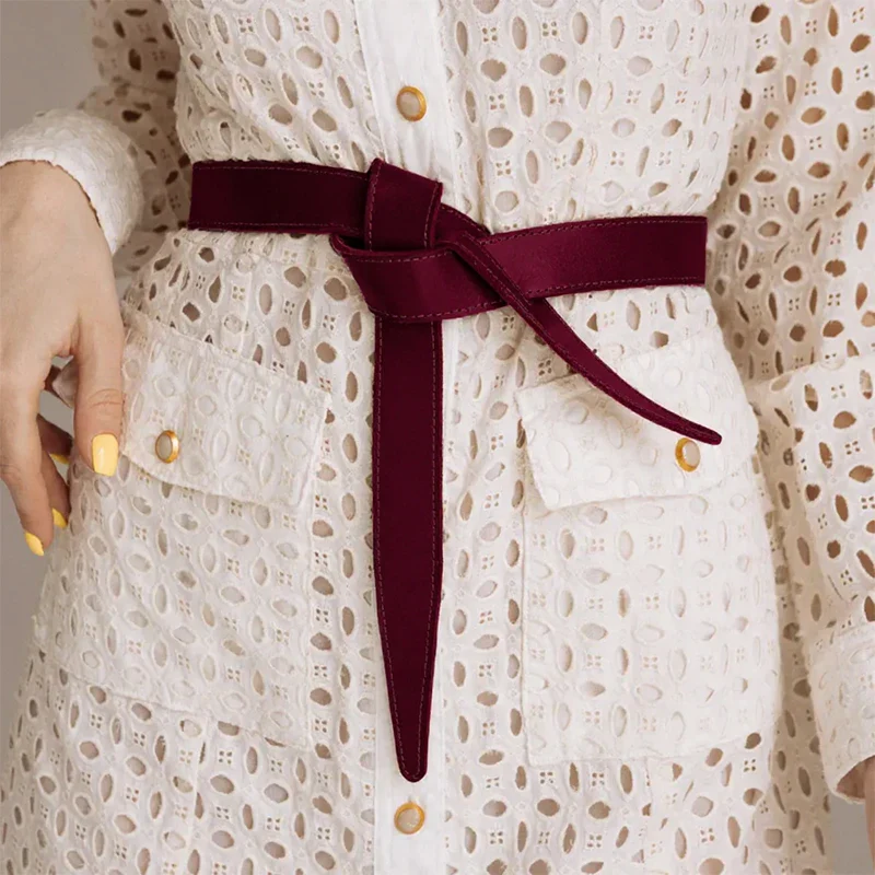 Lecce Knotted Leather Belt SABEL - Image 14