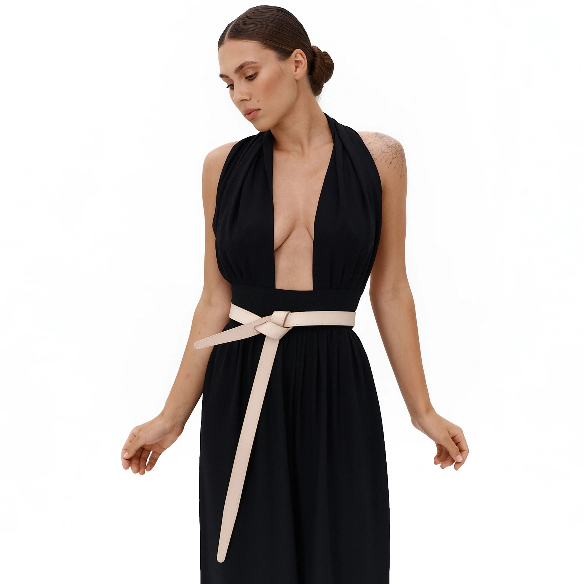 Lecce Knotted Leather Belt SABEL - Image 7