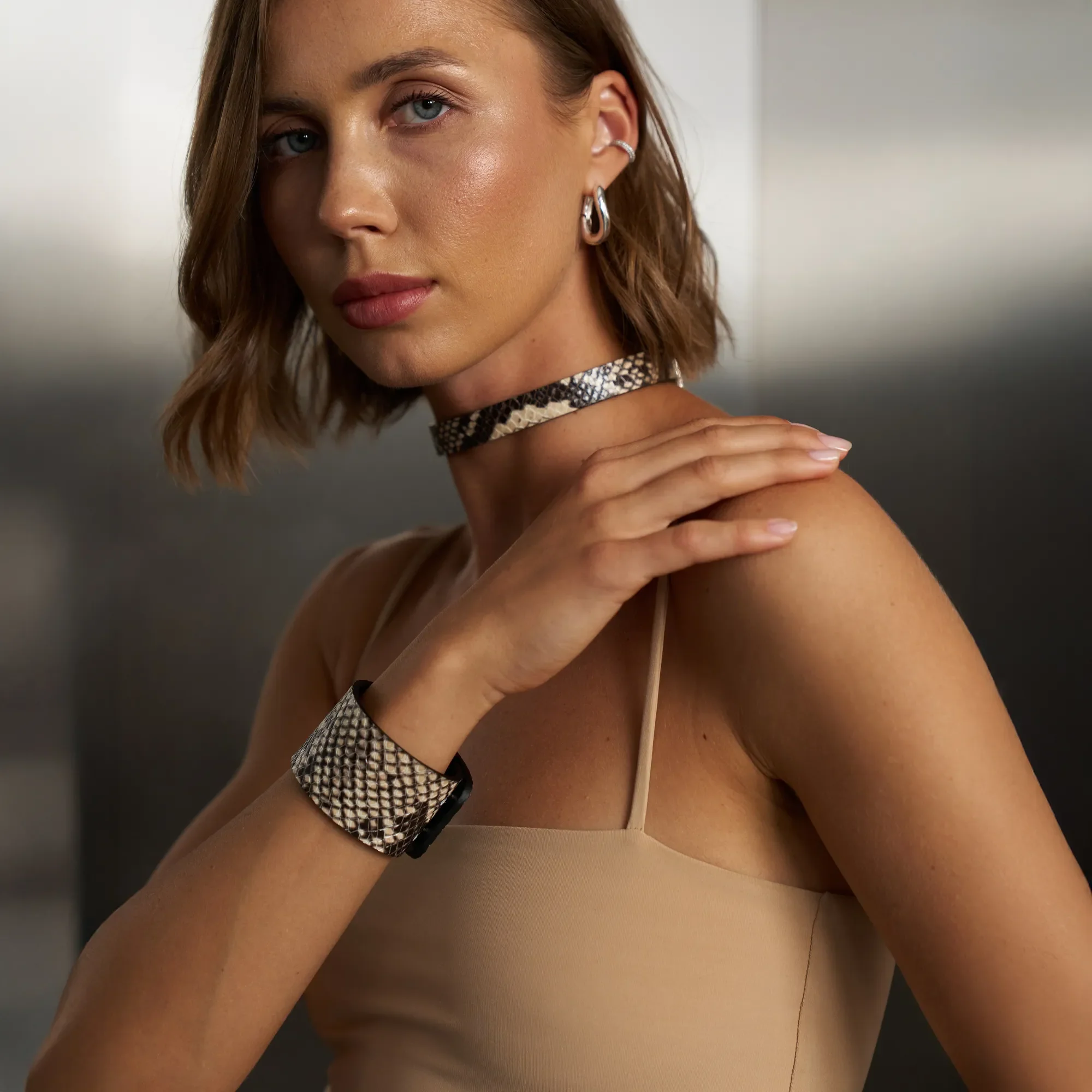 Set Belt, Choker and Bracelet Desert - Image 2
