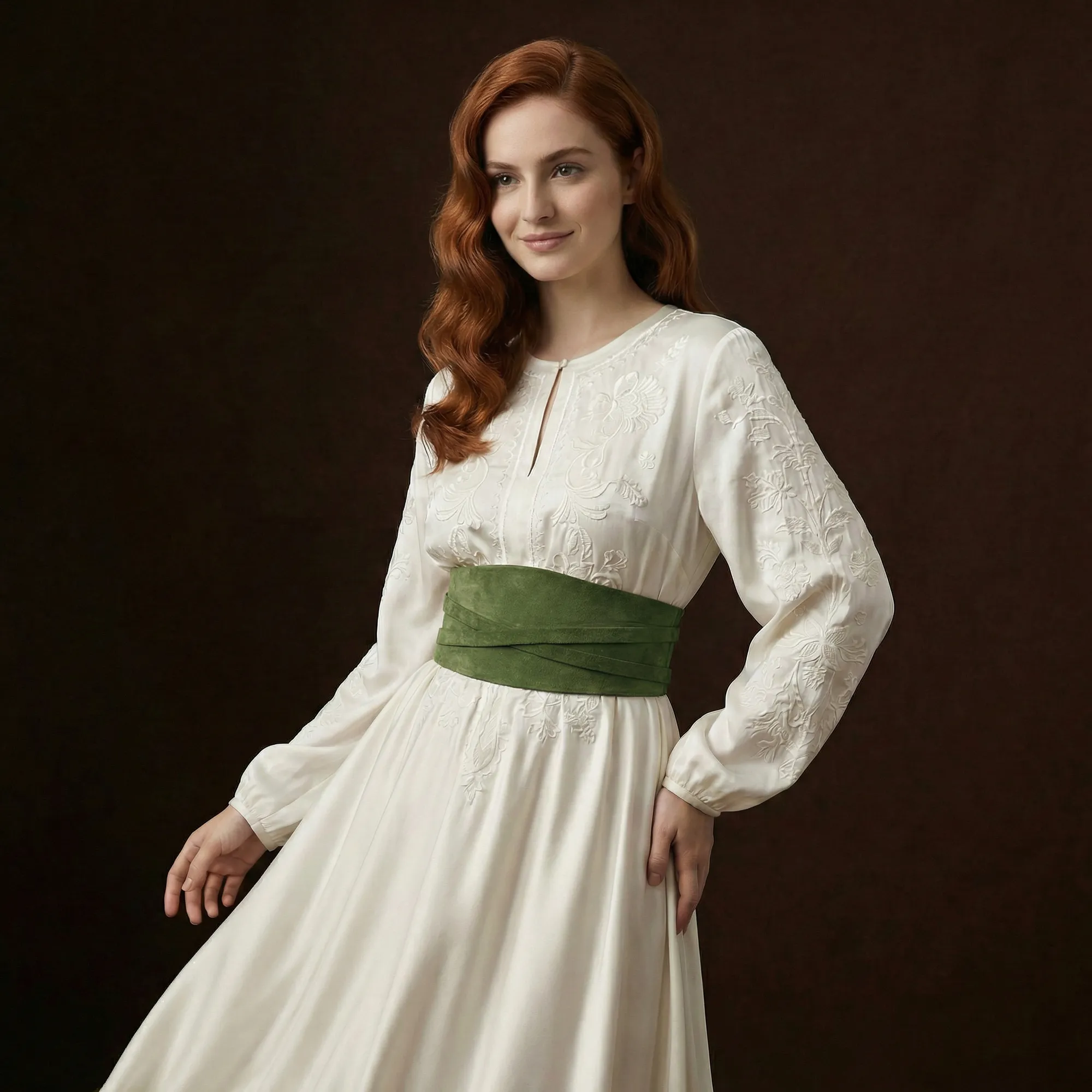 Suede Corset Belt TAILLE - Image 10