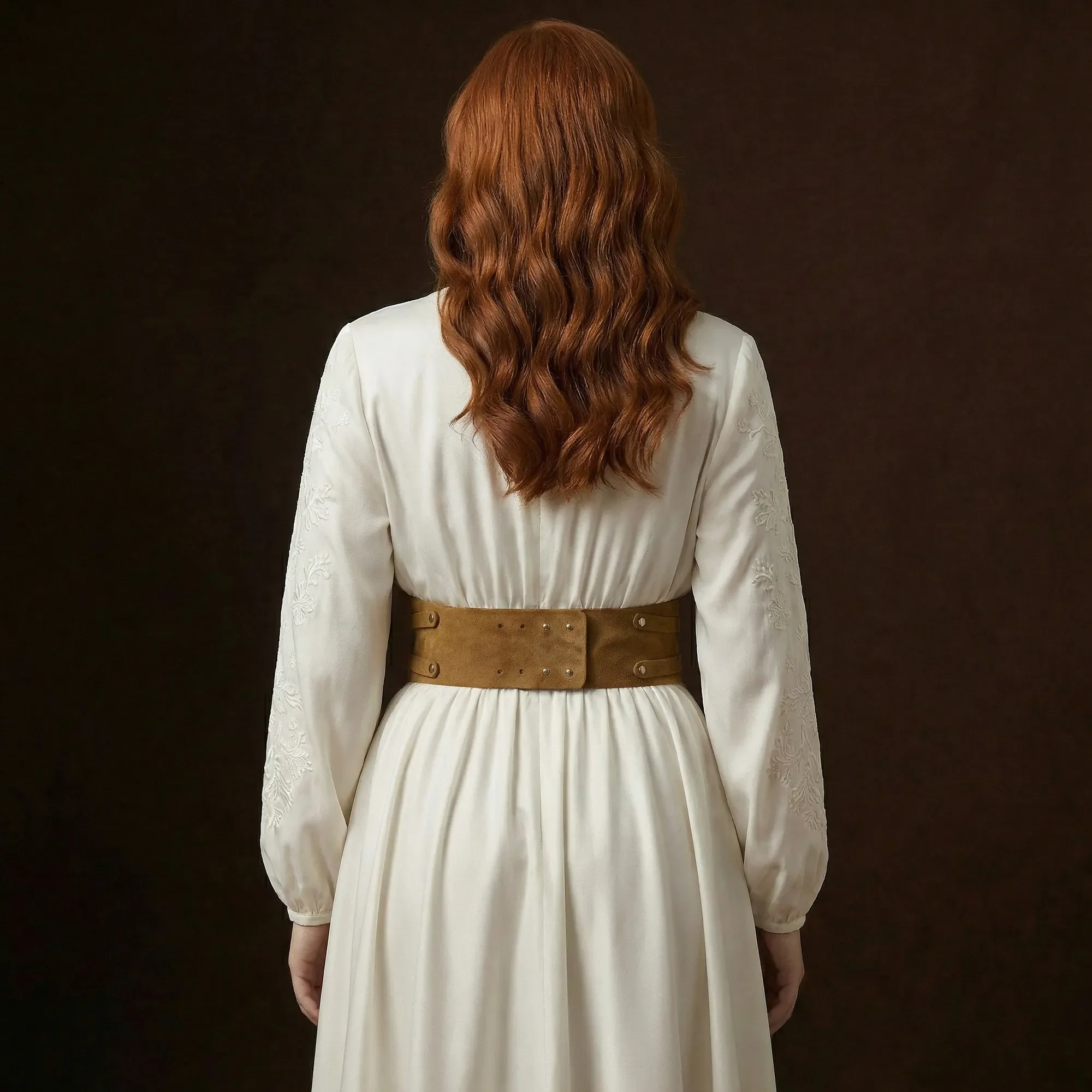 Suede Corset Belt TAILLE - Image 2