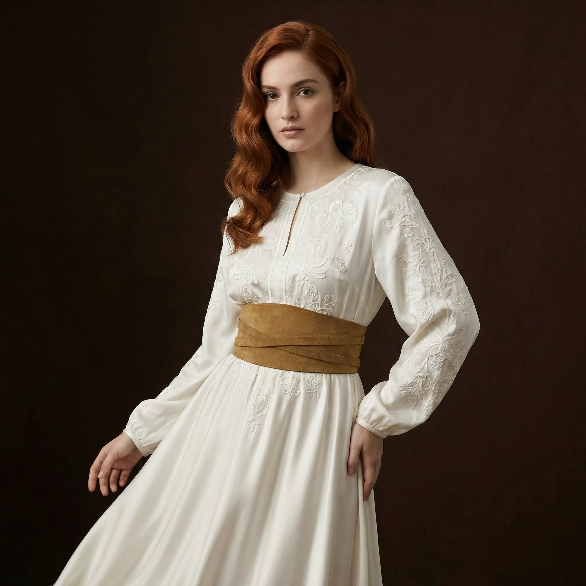 Suede Corset Belt TAILLE - Image 8